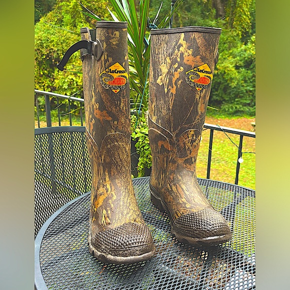 Lacrosse Mens Diamondback Snake Boot, Scent Free. Heavyweight,Waterproof Size 8. - Picture 5 of 15